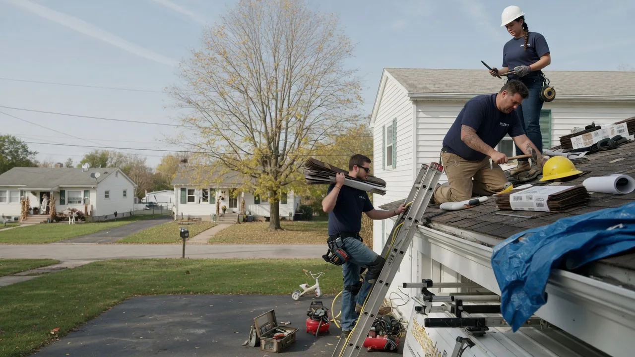 Local Roofing Contractors in The Plains, OH near me